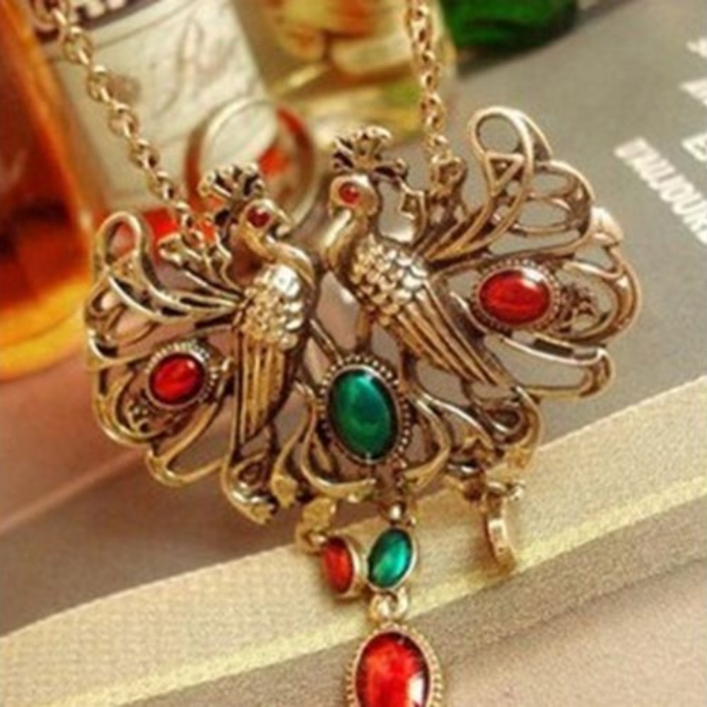 Peacock Necklace